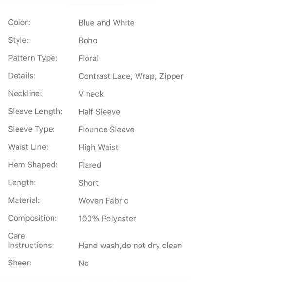 Plus Floral Print Guipure Lace Insert Dress - Picture 5 of 7